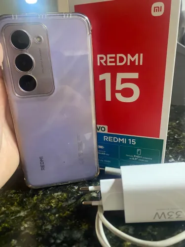 Xiaomi redimi 15 lilás