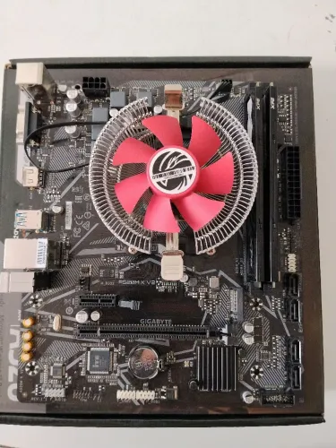 Kit Ryzen 5 5500 + a520m + 16gb XPG 3200mhz
