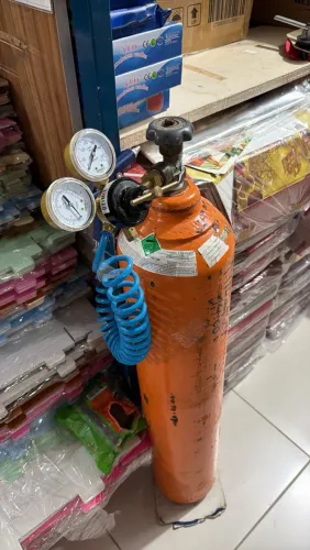 Garrafa de gás Helio