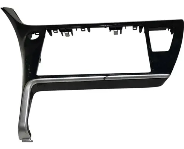 Moldura Multimídia Toyota Corolla 2018 2019 2020 Detalhe Preto