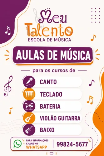Aulas de música 