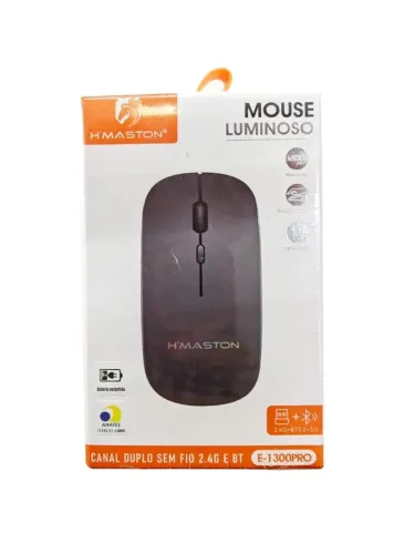 Mouse Luminoso Sem Fio (SOMOS LOJA)