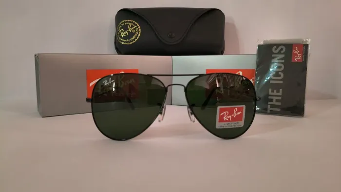 ÓCULOS DE SOL RAYBAN AVIADOR PRETO