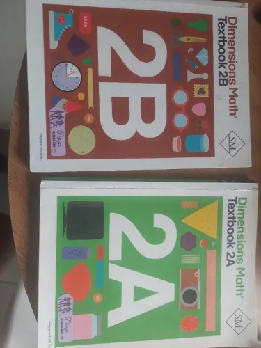 Dimensions Math Textbook 2A e 2B