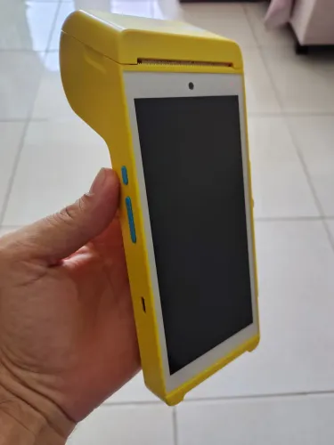 A amarelinha do mercado pago - máquina de cartão Point Smart 2.