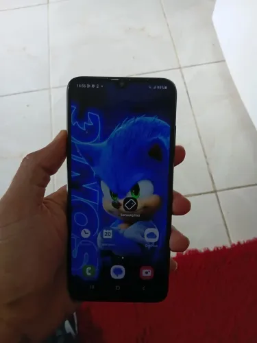 Celular Samsung A03s de 64GB funcionando perfeitamente