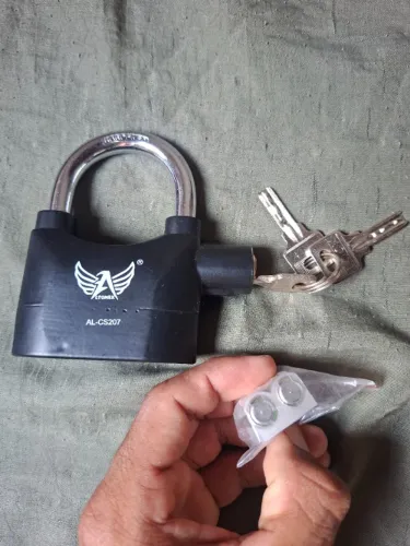 Cadeado com alarme
