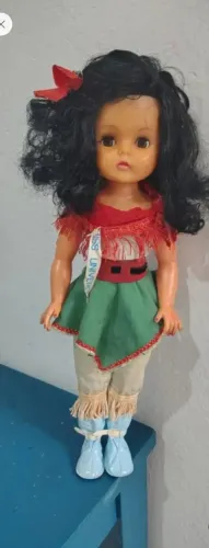 Boneca estrela antiga anos 60 miss universo