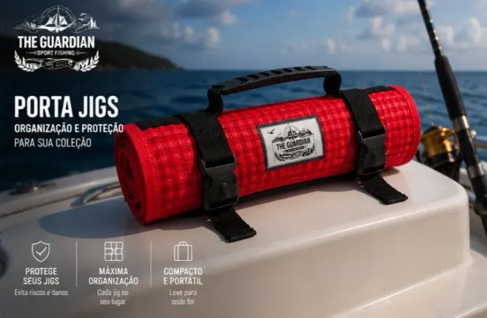 Porta Jig tipo rolo lavável. O melhor!