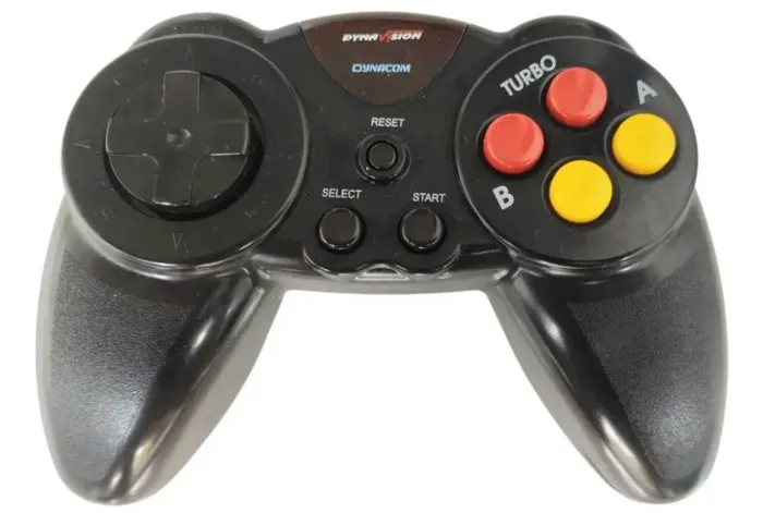 Controle sem fio dynavision Black e wivision