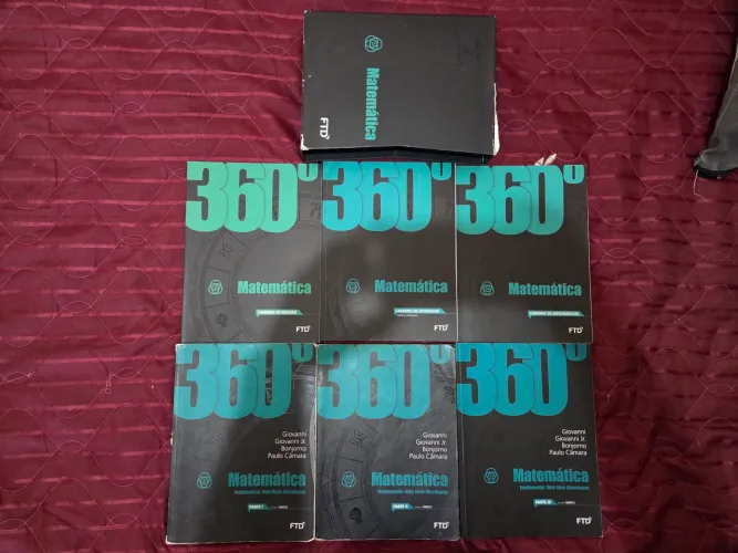 Livros de matemática da FTD - 360° (Completo)