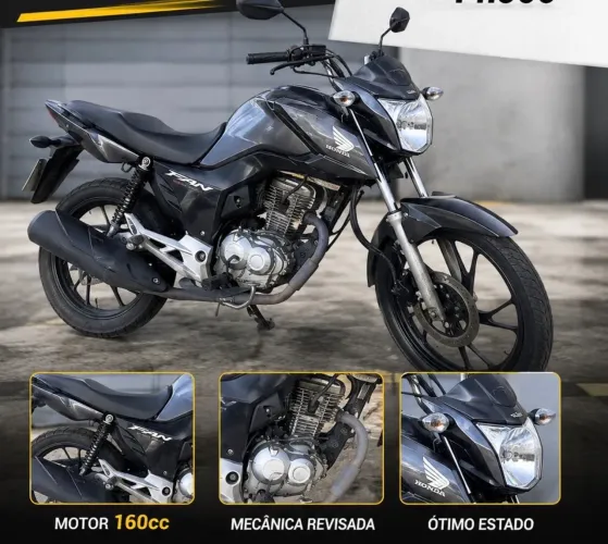 Moto Honda cg 160 fan 