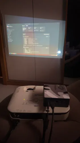 Projetor Data Show Epson Powerlite W12+ 2800 Lúmens Hdmi