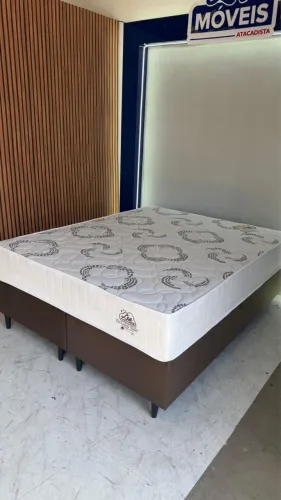 Cama King molas ensacadas _ Até 12x sem juros / Brinde travesseiros