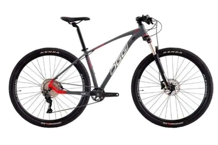 Bicicleta Oggi Big Wheel 7.2 Boost Deore 12v Grf/Verm Aro 29 (S/15,5)