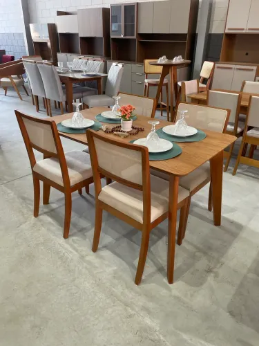 MESA 1,40m 4 CADEIRAS COM TELA SÓ 3.899,00