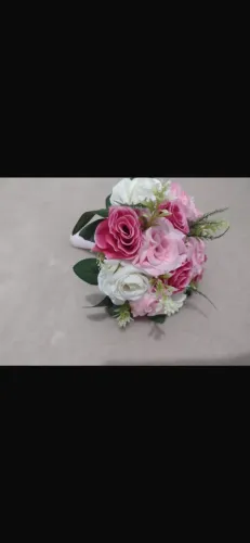 Buquê flores artificiais
