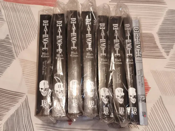 Mangá Death Note 1 a 6 + How to Read + Short Stories