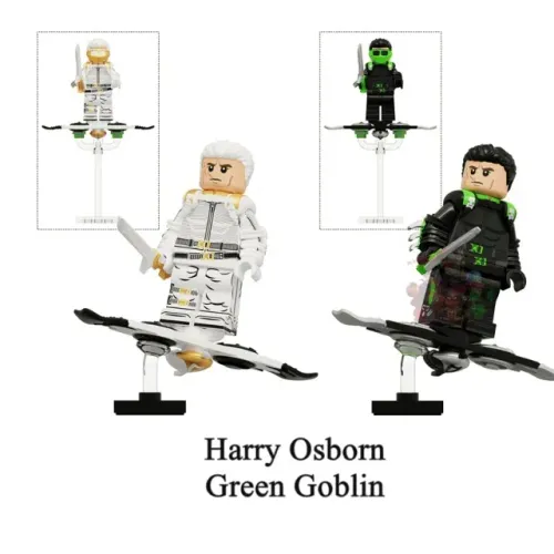 Green Goblin miniatura (cada) Duende verde em blocos