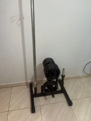 Kit musculação em casa
