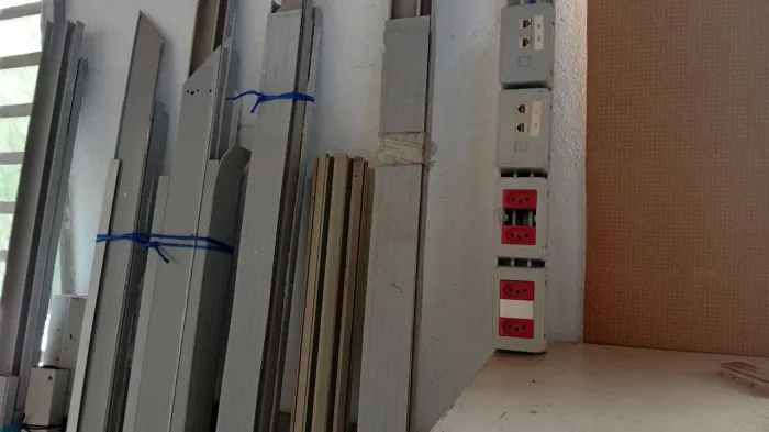 Calhas de energia e Rede Dutotec de alumínio
