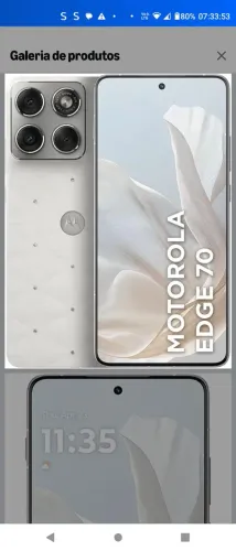 Smartphone Motorola Edge 70 5G Crystals by Swarovski