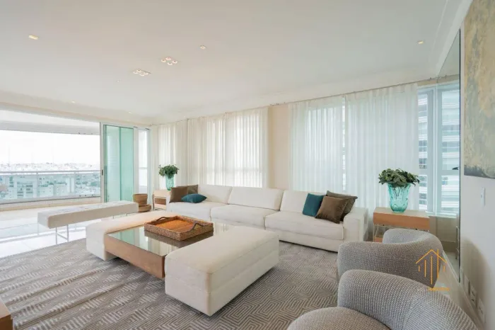 Apartamento com 4 dormitórios para alugar, 265 m² por R$ 32.000,00/mês - Vila Reg Feijó -