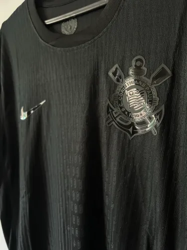 Camisa Corinthians All Black 24/25 - Jogador XG