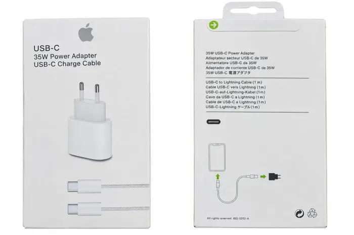 Carregador iPhone tipo C 35w