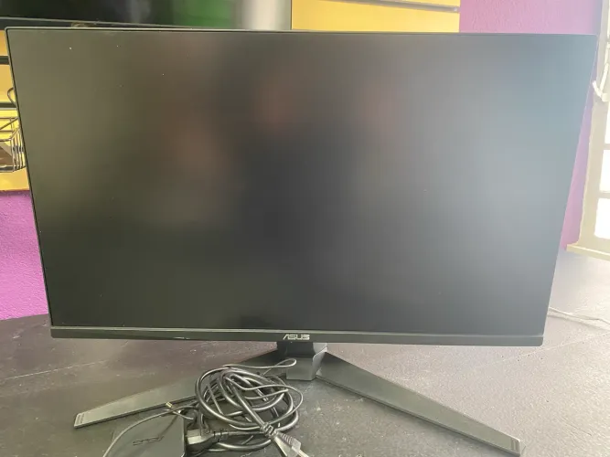 Monitor tuf gaming 27 polegadas 165ghz quebrado