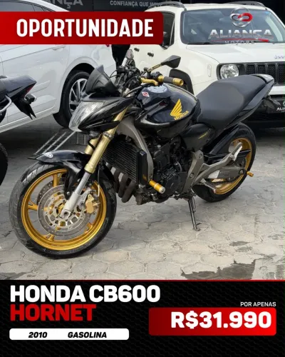 Oportunidade Repasse! Hornet CB600f 2010 