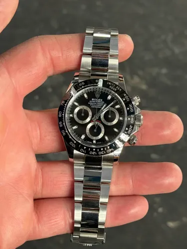 Relógio Daytona black dial 