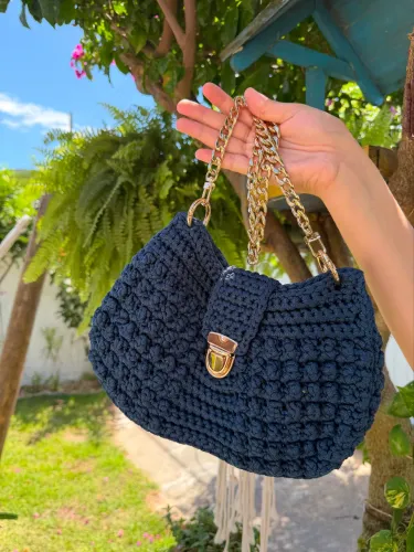 Bolsas de crochê