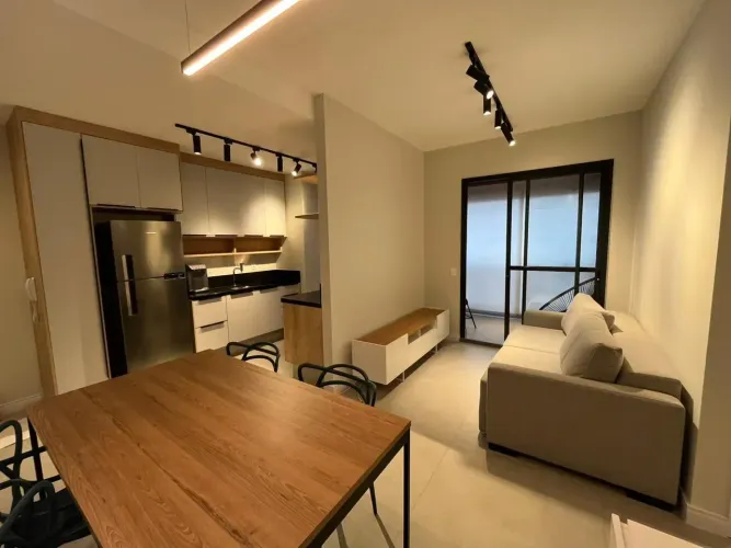 Apartamento locação MOBILIADO 75m2 2 dormitórios (suíte) 1 vaga de garagem - Pinheiros - S