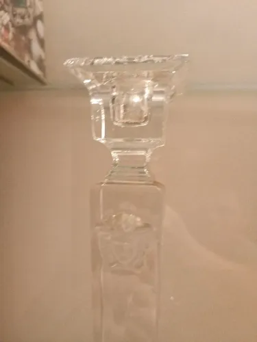 Castiçais Versace Home em Cristal