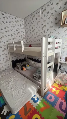 Cama Beliche com escorregador