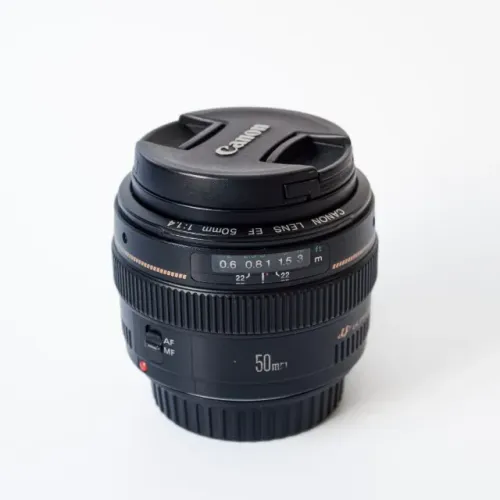 Lente Canon 50mm F1.4
