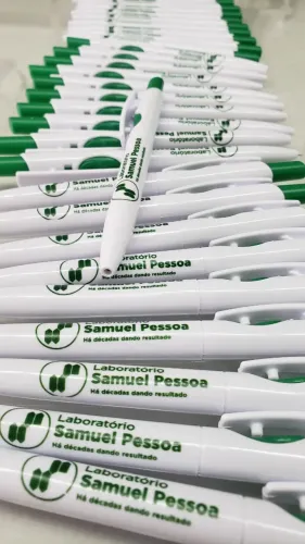 Canetas personalizadas brindes corporativos confraternização