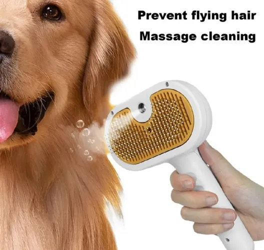 Escova para pet a vapor 