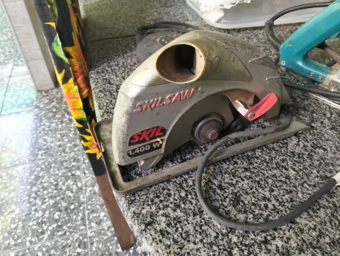 Serra Circular SKIL 1.400 W ? Industrial ? Funcionando Perfeitamente
