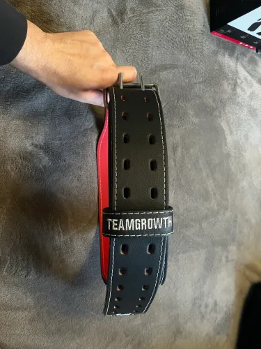 Cinto de Musculação TeamGrowth - Suporte Máximo