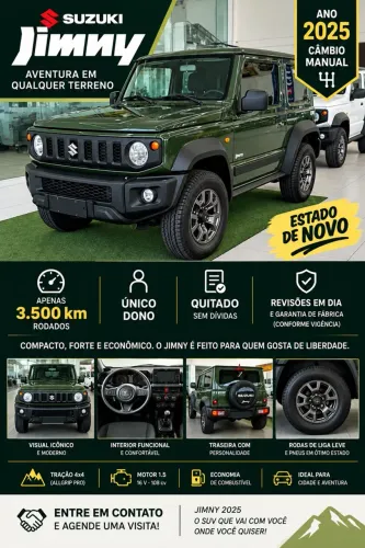 Suzuki Jimny Sierra 4you 1.5 16V MEC 2025
