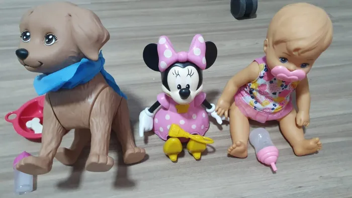 Lote brinquedos menina, bonecas