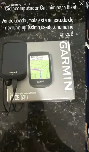 Ciclocomputador Garmim 