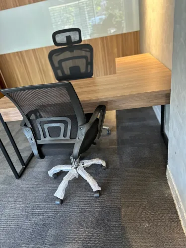 MESA DE ESCRITORIO INDUSTRIAL 1.50x1.50 em L LOJA IKONOFFICE