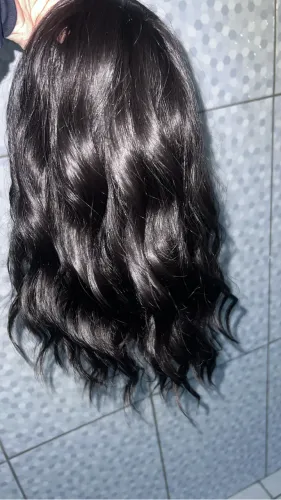 Cabelo humano indiano 55cm