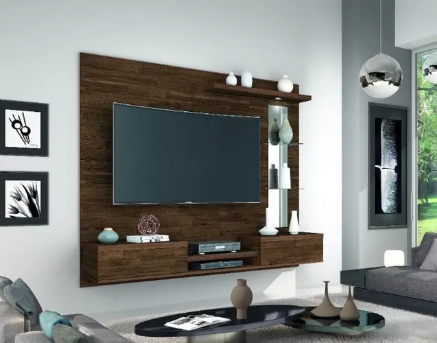 Painel Europa 1.80m com LED + espelho = Frete e montagem grátis!!!