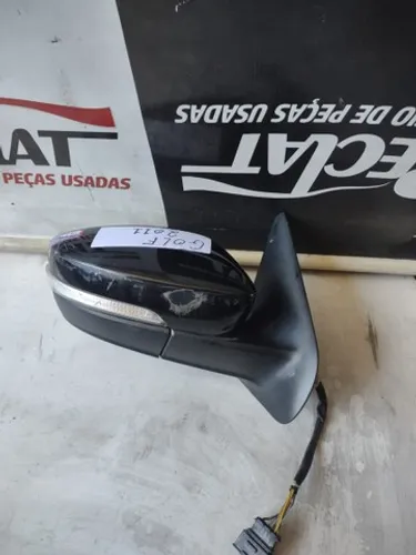 Retrovisor VW golf 2011 com repetidor de seta 