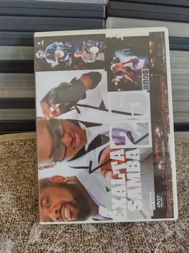 Dvd Exalta Samba 25 anos - Ao Vivo em bom estado de conservação .