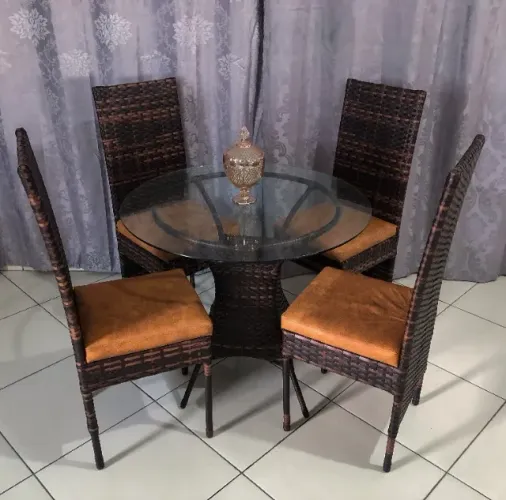 Mesa Rio com 04 cadeiras, Frete grátis!!!